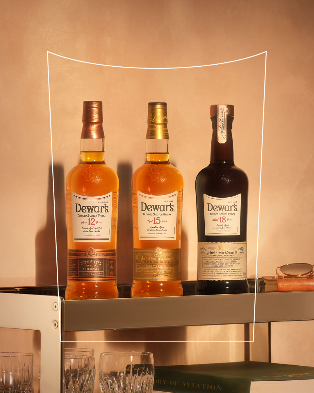 Dewar's 12, 15 and 18